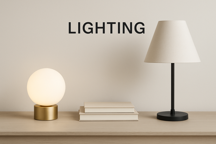 Minimal Luxe Lighting | Table & Accent Lamps