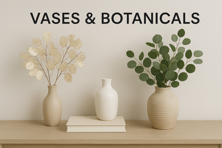 Vases & Botanicals | Modern Stems & Vessels