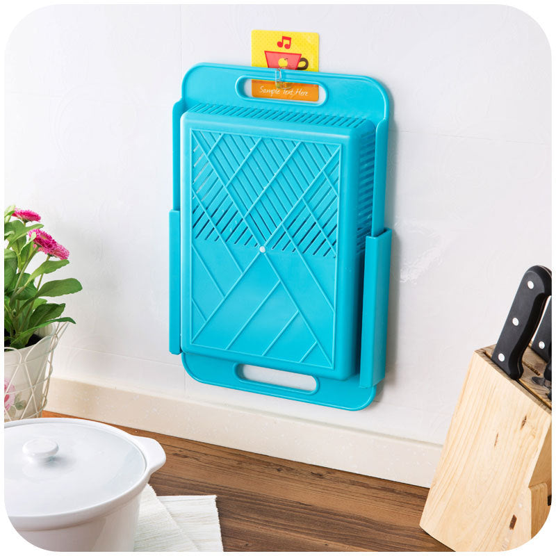 2-in-1 Cutting Board and Sink Strainer Basket