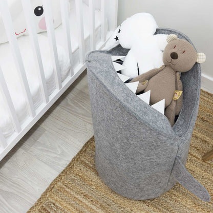 Shark-Shaped Toy Basket — Make Cleanups Fun for Kids