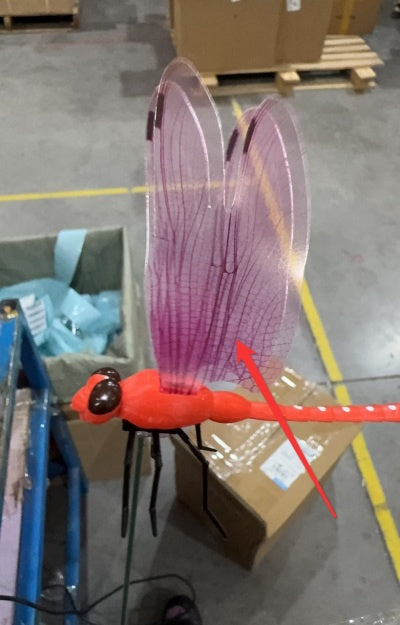 Simulation Dragonfly Grass Garden Decoration Clips