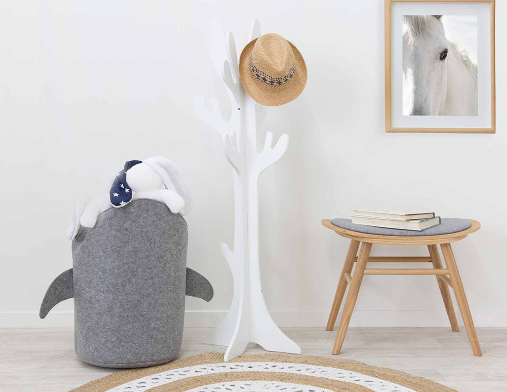 Shark-Shaped Toy Basket — Make Cleanups Fun for Kids