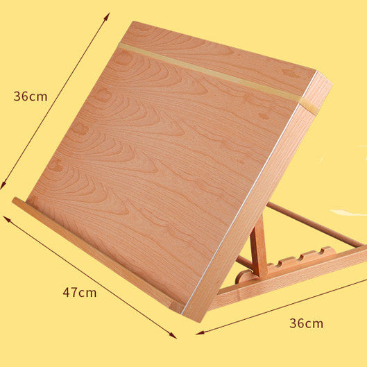 Wooden Folding Desk Easel — A2/A3 Drawing Board