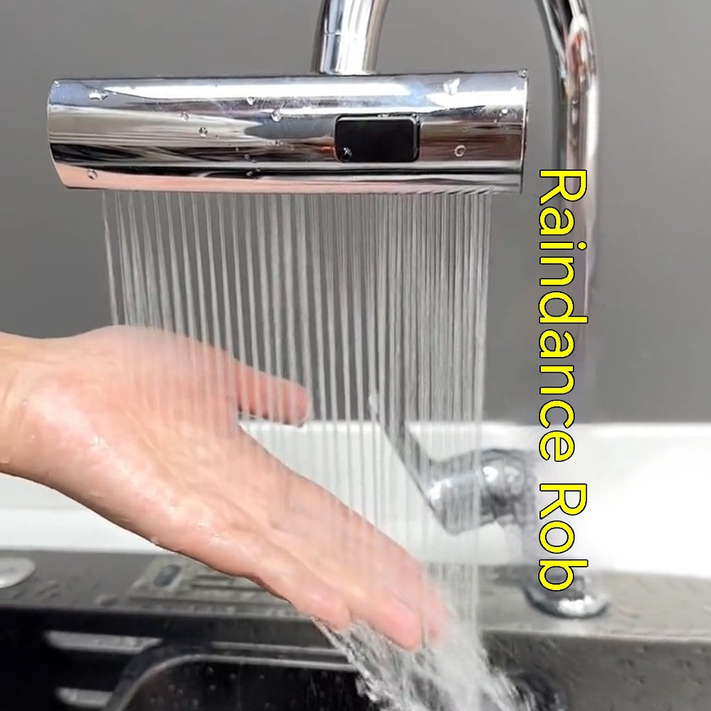 Splash-Proof Rotating Faucet Head — Two Modes, One Click