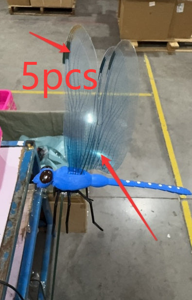 Simulation Dragonfly Grass Garden Decoration Clips